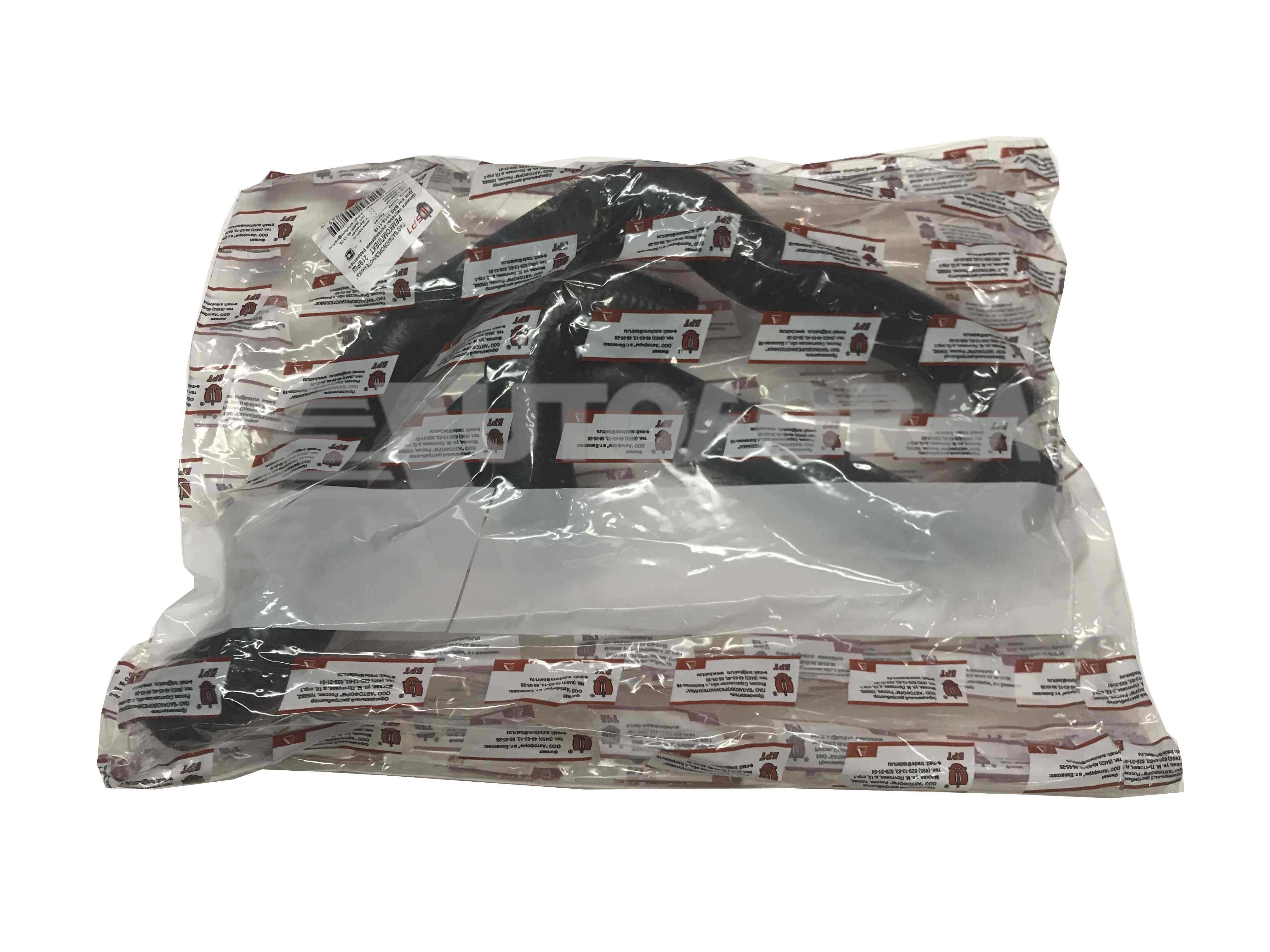 картинка РЕМКОМПЛЕКТ 219РШ Р/К для а/м ВАЗ 1118-1119. Шланги системы охлаждения радиатора от магазина 