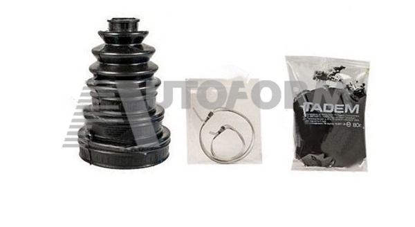 картинка РЕМКОМПЛЕКТ 245РУ Р/К Иномарки. Чехол шрус универсальный внутреннего шарнира с хомутами и смазкой от магазина 