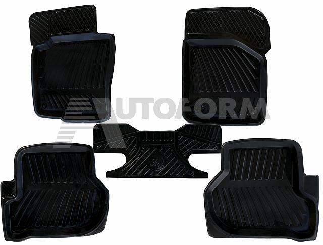картинка RВWGРY-009-0013Р для а/м VW Golf Plus / для а/м Skoda Yeti  (4 ковра и перемычка) от магазина 